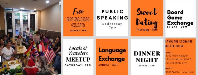 Language Exchange Hostel 1 Хошимин Экстерьер фото